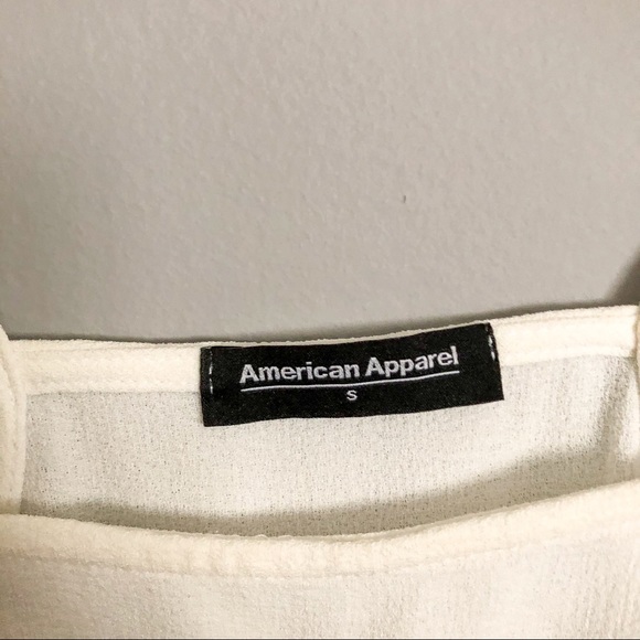 American Apparel White Tank Top - Picture 4 of 5